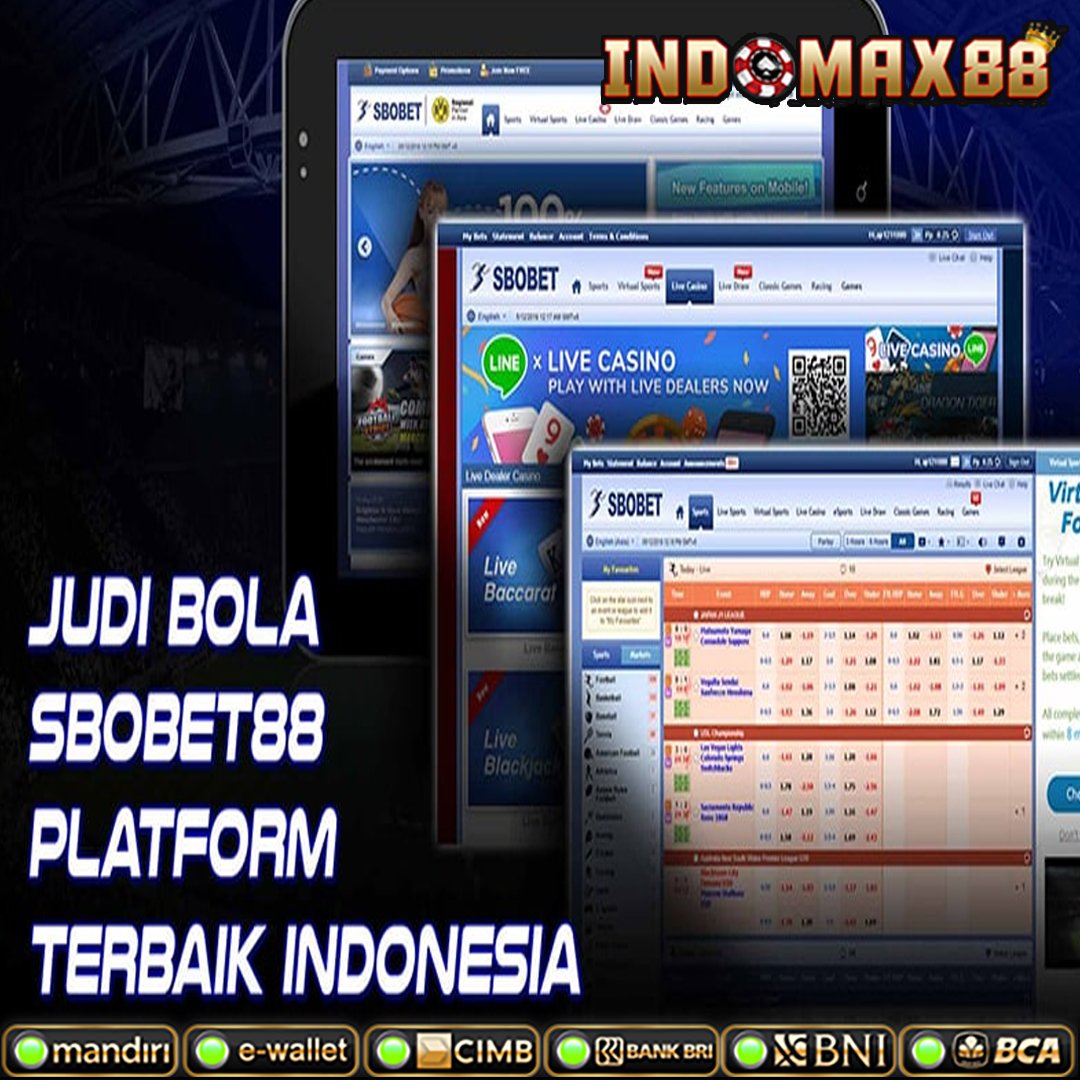 INDOMAX88 ⚽ Situs Judi Bola SBOBET Link Resmi Bettingan Mix Parlay